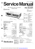 Technics - RSB-49-R-Schematics 